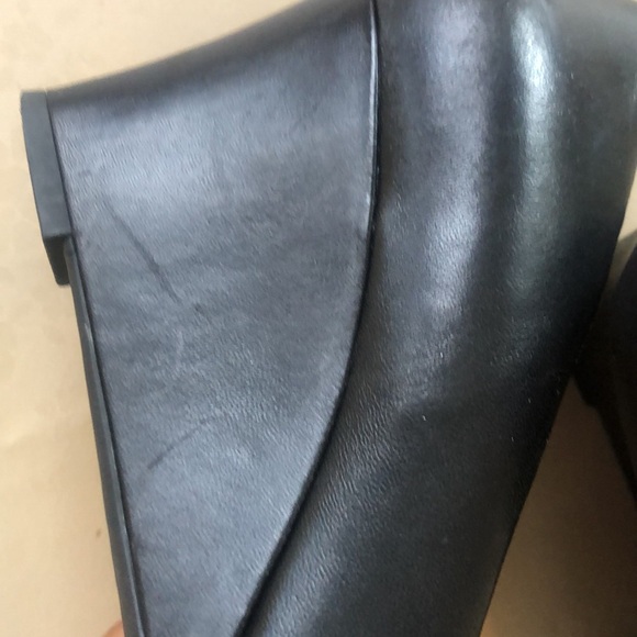 Tory Burch Chelsea Logo Medallion Wedge Size 9 - Picture 11 of 13